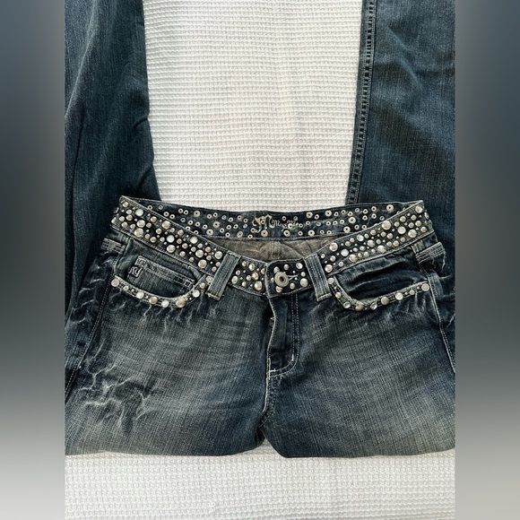 Miss Me Women’s Jeans with Embellished Waistband - Picture 4 of 8